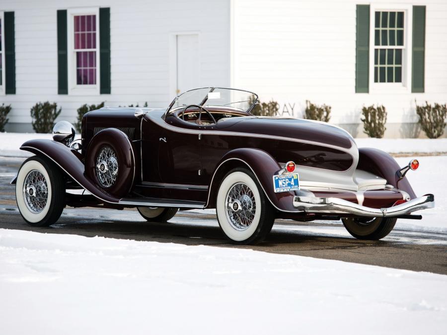  Auburn V12 1250 Salon Dual Ratio Boattail Speedster 1934 года  (фото 22 из 27)